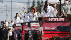 Caluroso saludo real en Chinchiná