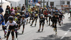 Feria... de patinadores por la Avenida Santander