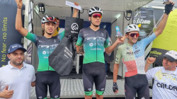 Diana Peñuela y Alejandro Osorio triunfaron en el Circuito de Ciclismo de la Feria 