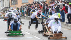 Un manizaleño, entre los ganadores de la primera etapa de los carritos de balineras 