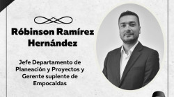 Fallecimiento del ingeniero Róbinson Ramírez Hernández