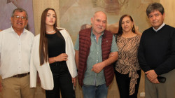 Alberto Gómez, Salomé Osorio, Fernando Hely Mejía, María Dolly Ramos y Alberto Bedoya.