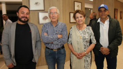 Óscar Zapata, Germán Mejía, Martha Lucía Betancur y Guillermo Díaz.