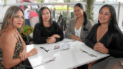 Fotos | Argemiro Idárraga | LA PATRIA Francia Arboleda, Sandra Arias, Dagane Gómez y Angie Ospina.