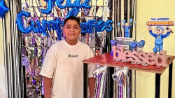 Los Cortés Zuluaga celebraron en familia el cumpleaños de Emmanuel