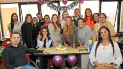 Cumpleaños de María Fernanda Agudelo, rodeada de amigos