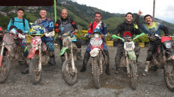Homenajeados en el Día del Padre en la Cuchilla del Salado
