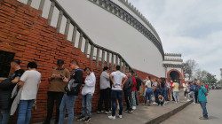 Hay fila para reclamar las boletas de la Feria Toros y Ciudad
