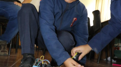 Samuel y José, estudiantes del Colegio Latinoamericano, son campeones de robótica