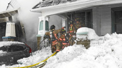 Triste y fría Navidad en EE.UU.