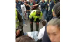 Un carro arrolló a peatones en la carrera 23 de Manizales 