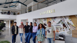 Semillero de Prensa Escuela, desde La Dorada con destino al Nuevo Gimnasio y a LA PATRIA