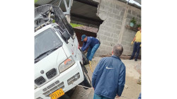 Campero sufrió falla mecánica y chocó contra vivienda en Pácora