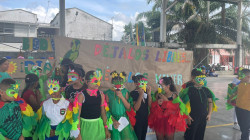 El Carnaval en el Kilómetro 41, vereda de Manizales, fue por los animales 