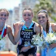 Trialetas caldenses brillaron en la Copa Mundo y sumaron puntos para los Olímpicos