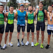 Caldas brilla en la Copa Colombia de Triatlón y en el Interligas de Acuatlón