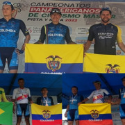 Ciclistas de Caldas logran títulos en el Panamericano Máster