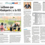 Mindeporte mantiene demanda sobre la OEI por convenios firmados en el 2019