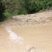 Lluvias afectan vías en Pácora 