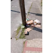 Molestos por las basuras en Villa Carmenza