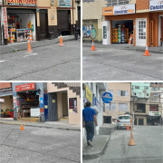 Vecinos del barrio San Jorge de Manizales, molestos por señalización indebida